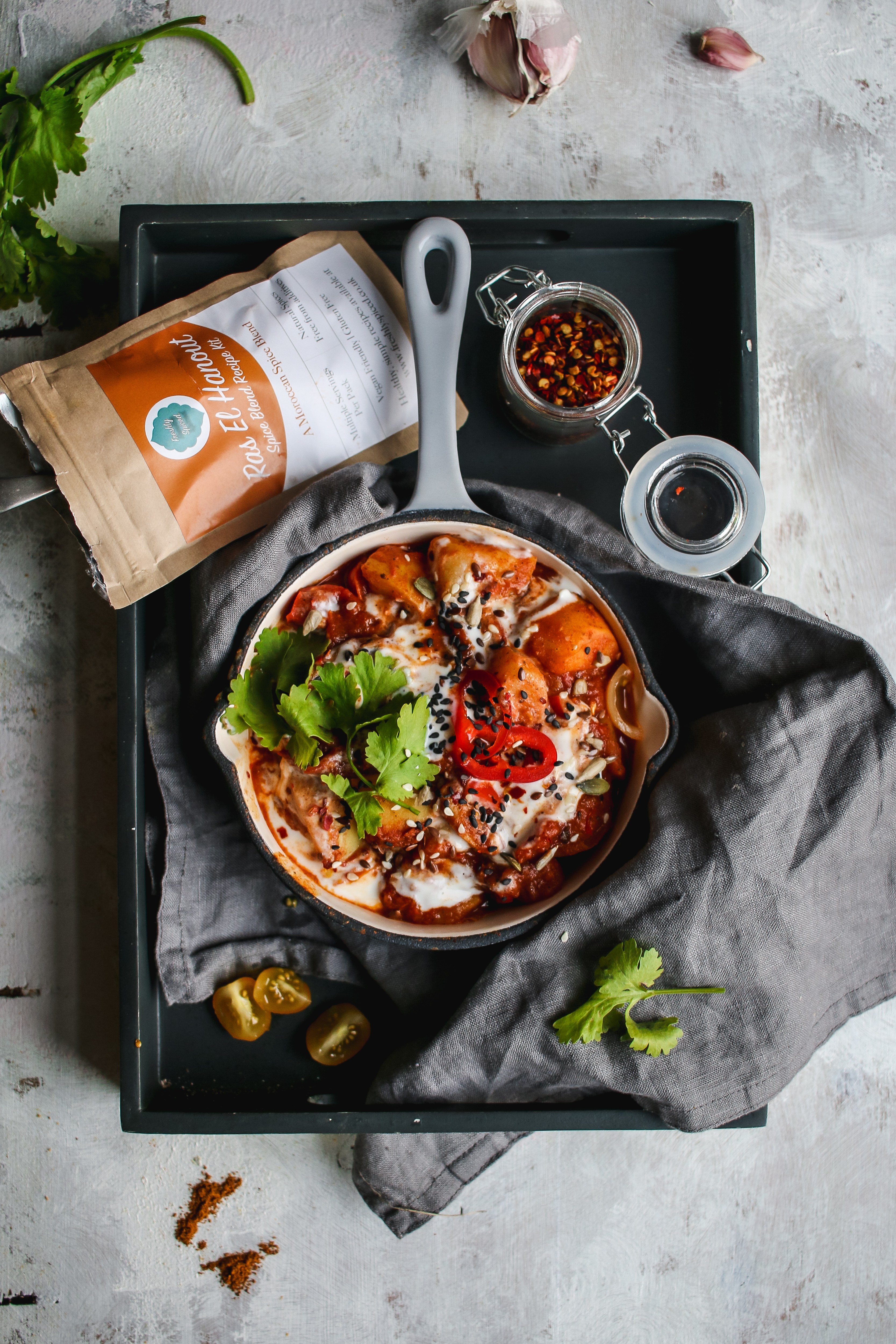 ras el hanout shakshouka