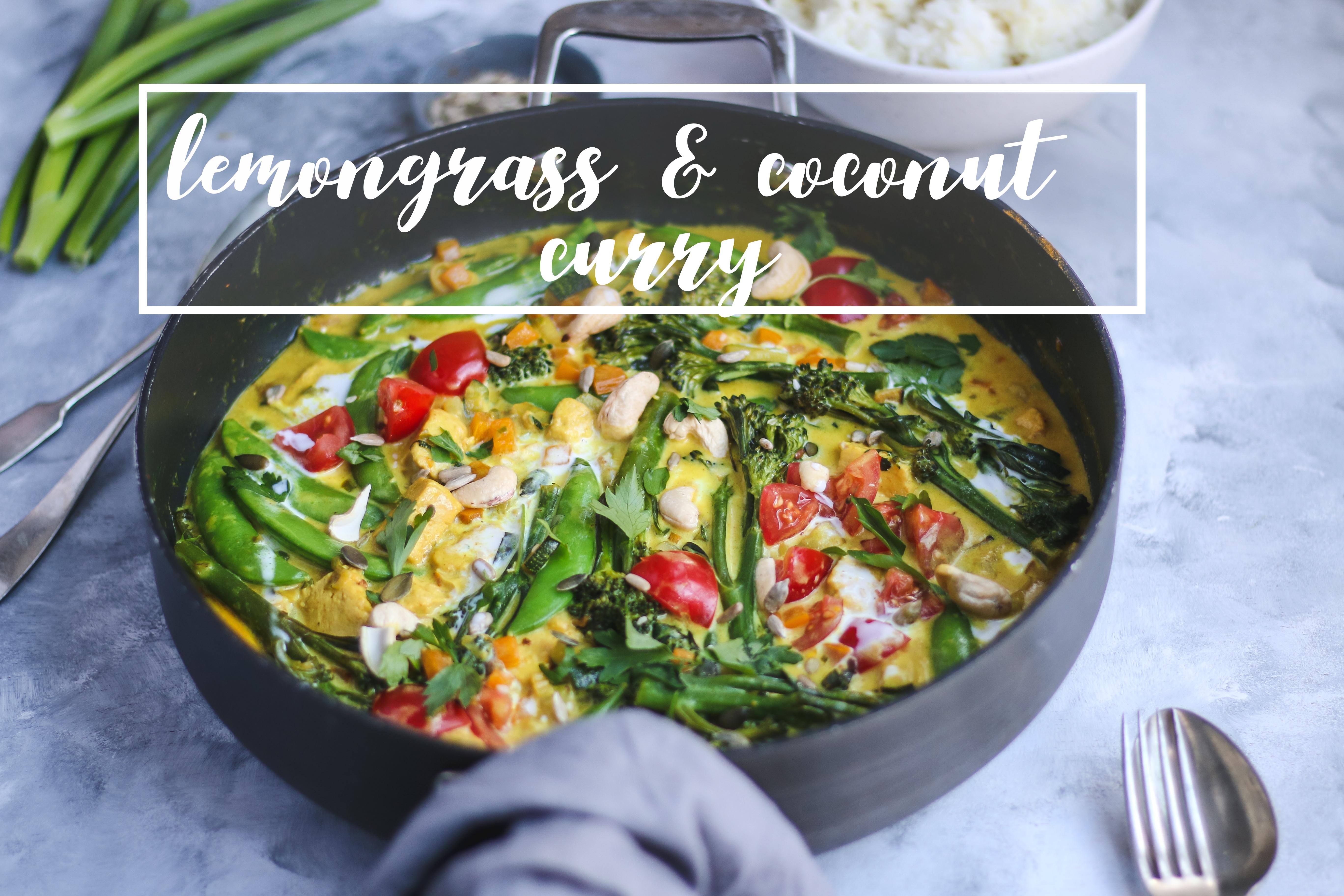 vegan lemongrass curry