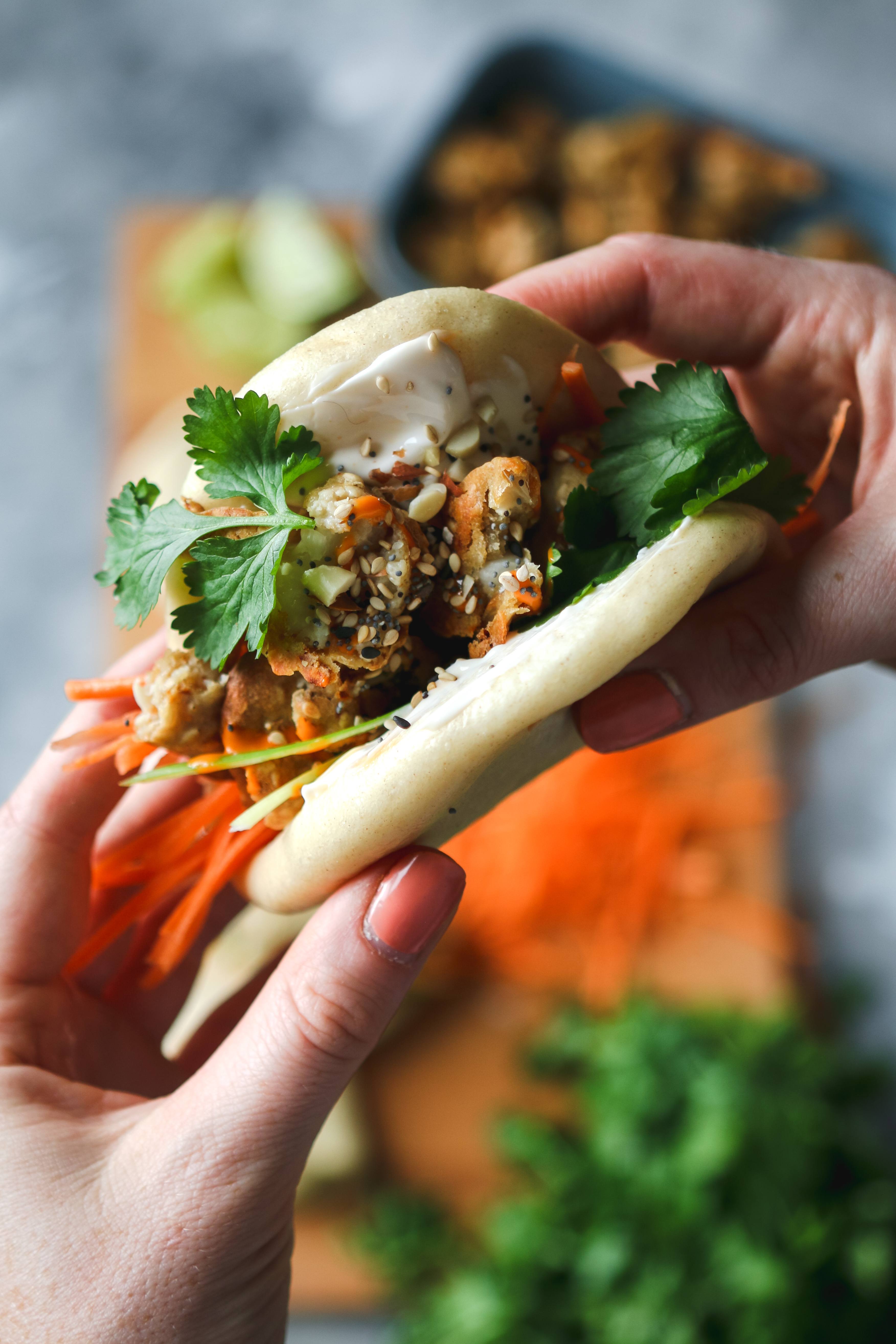 steamed bao bun recipe vegan