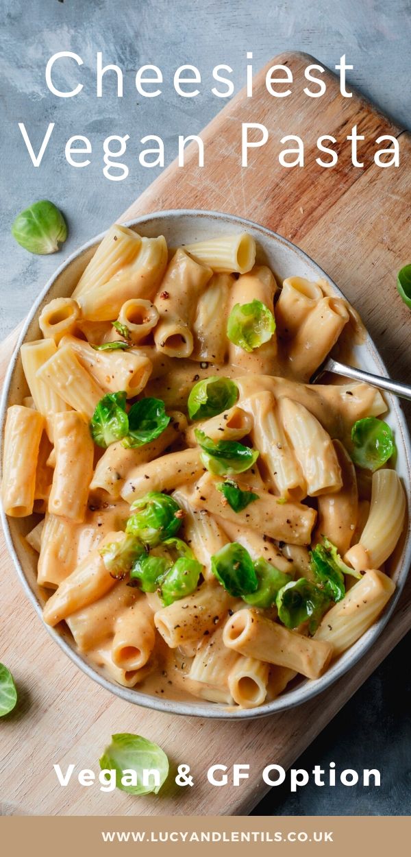 cheesiest vegan pasta recipe