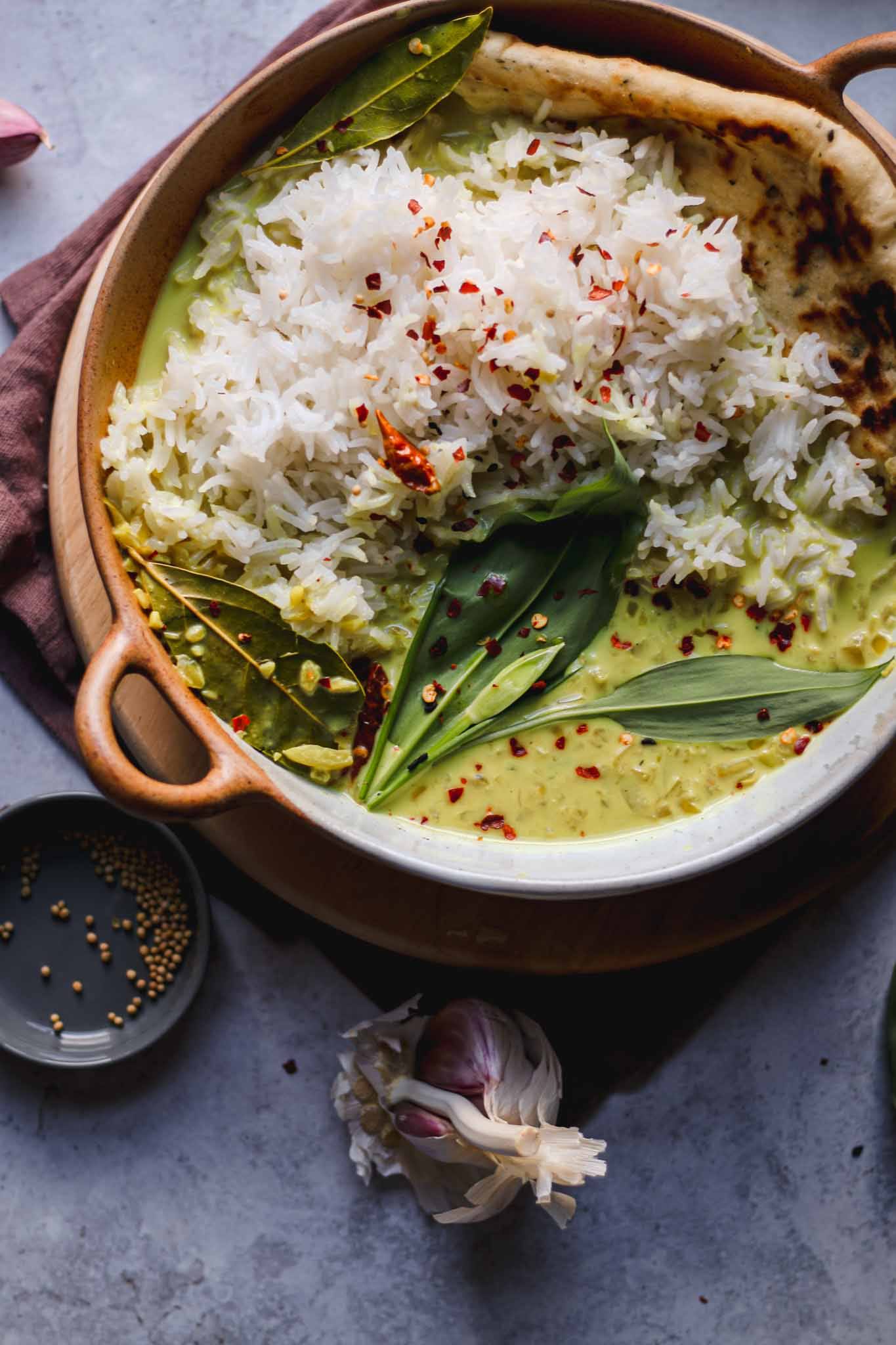 kerala buttermilk vegan curry recipe