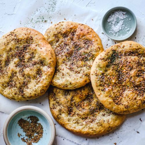 za'atar pita recipe vegan