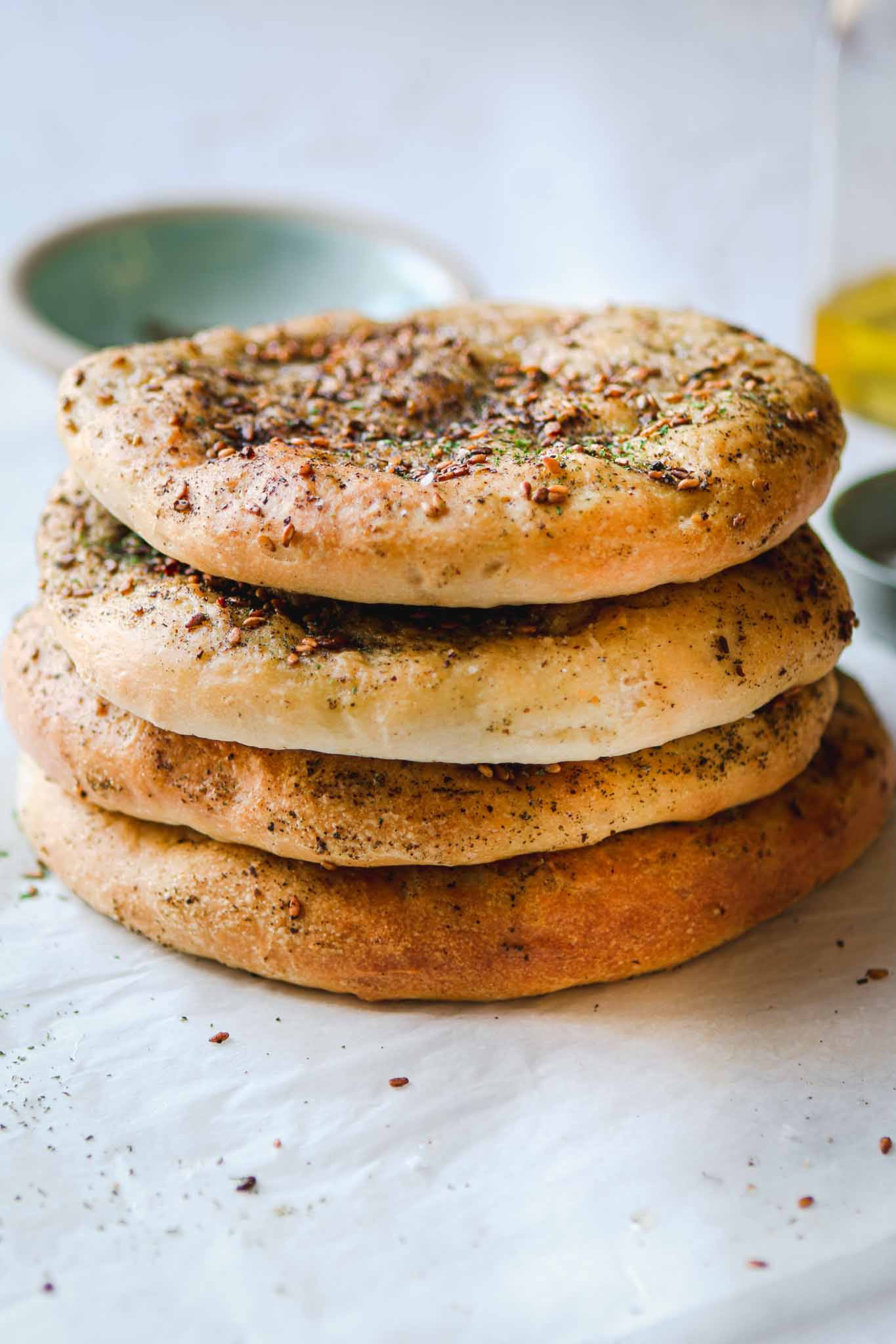 za'atar pitas recipe easy and vegan