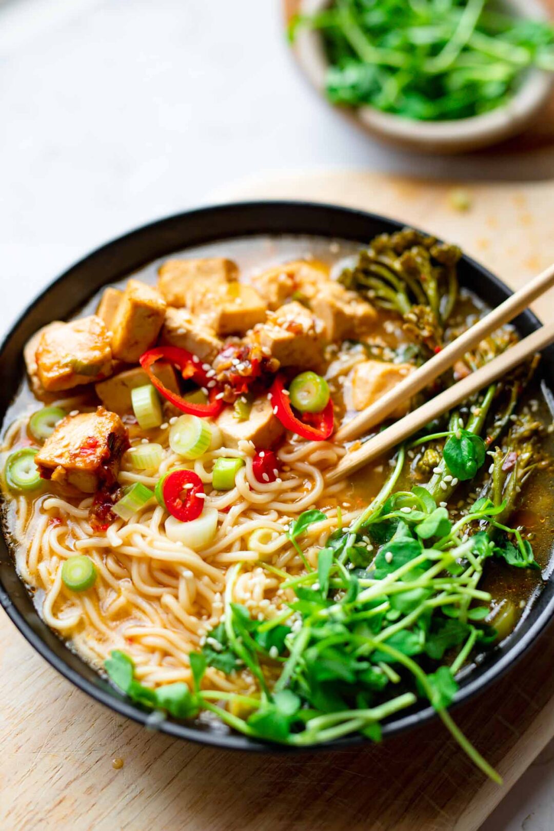 easy vegan ramen soup recipe