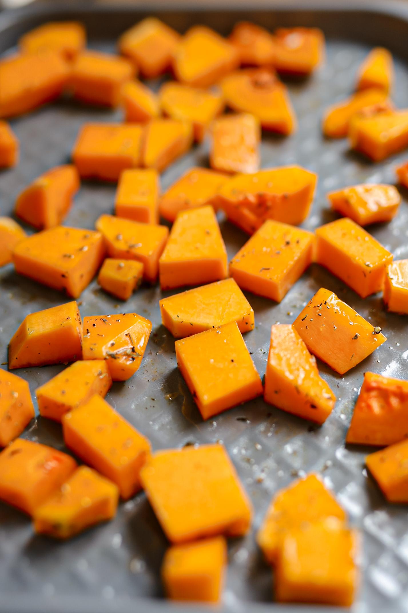 pumpkin and leek risotto vegan