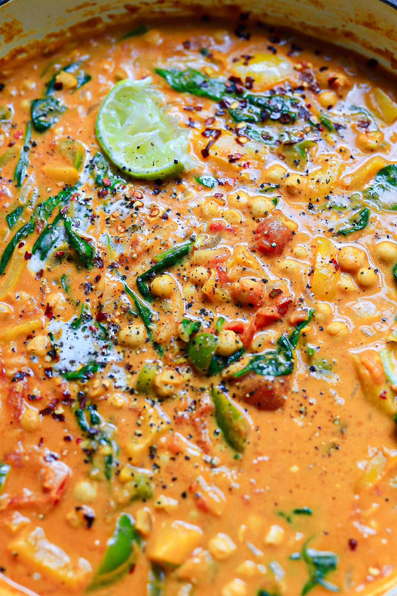 easy 15 minute vegan peanut butter curry
