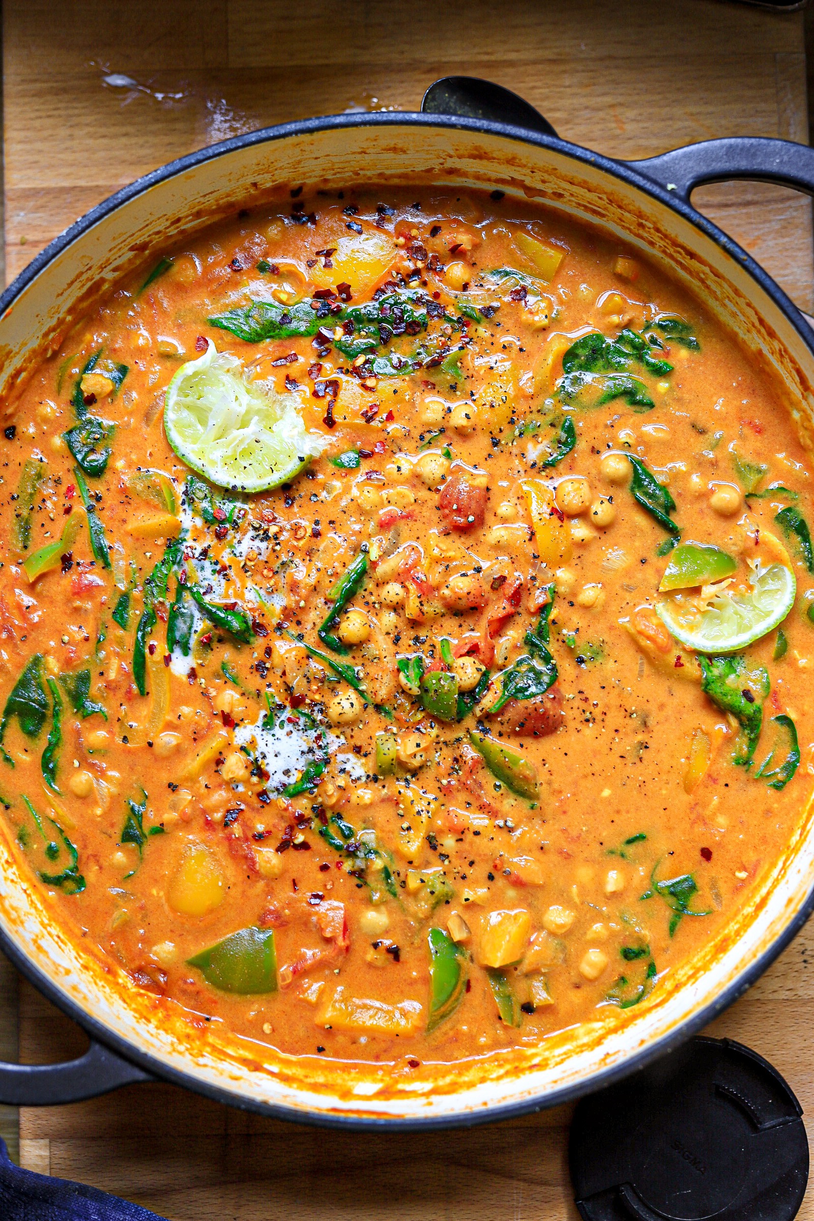 15 Minute Vegan Peanut Butter Curry - Lucy &amp; Lentils