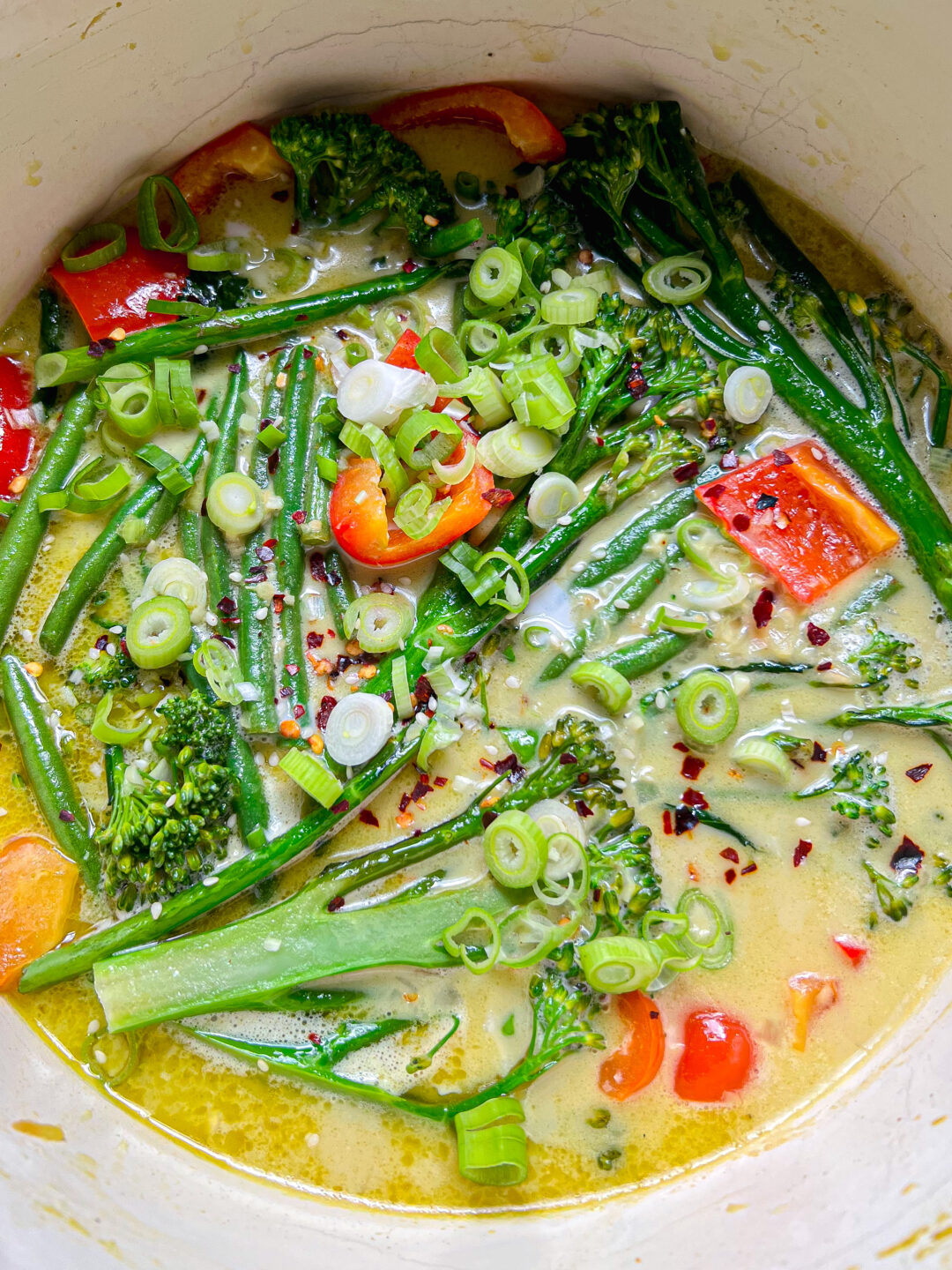 easy vegan thai green curry