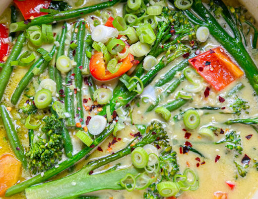 easy vegan thai green curry