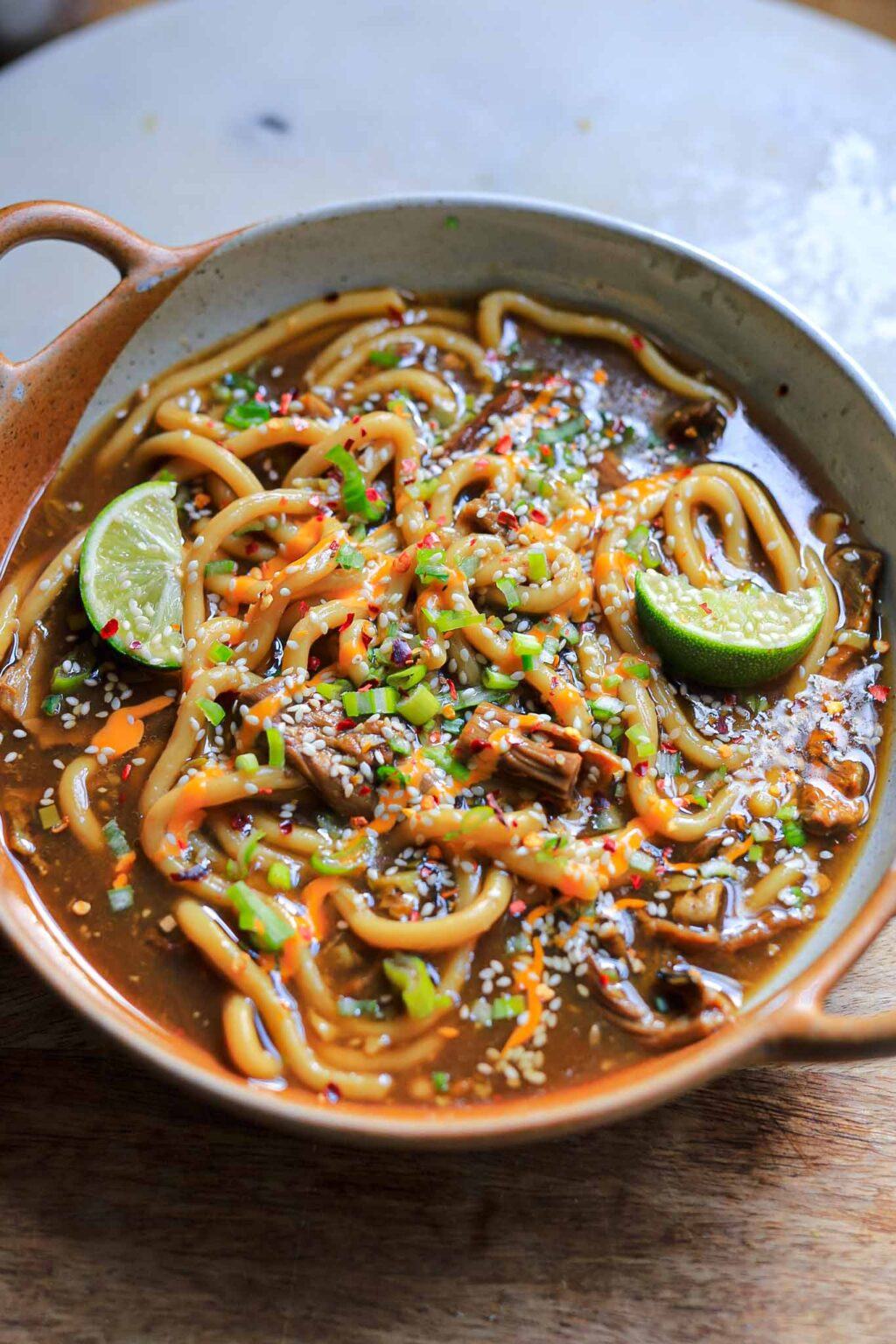 10 Minute Mushroom Noodle Soup Lucy And Lentils 4074