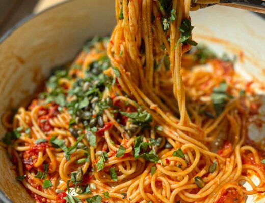 roasted tomato and garlic pasta recipe vegan