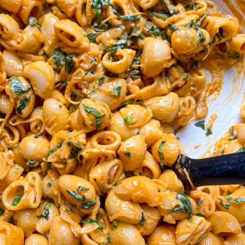 caramelised shallot pasta