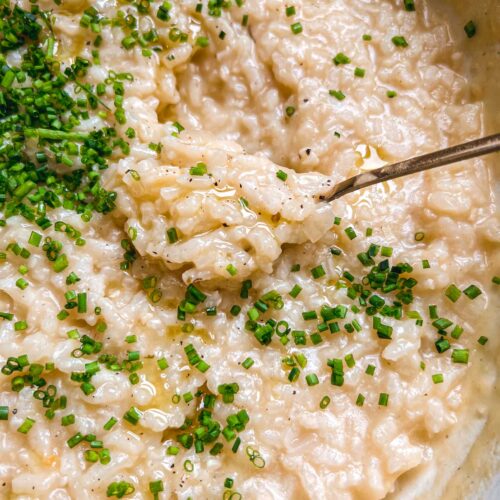 easy vegan miso risotto recipe